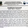 Surat edaran kenaikan tarir air PDAM Kuningan.